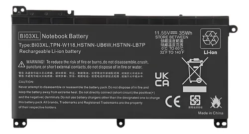 [BI03XL] Batería BI03XL para Laptop - HP STREAM 14-AX STREAM 14-CB STREAM